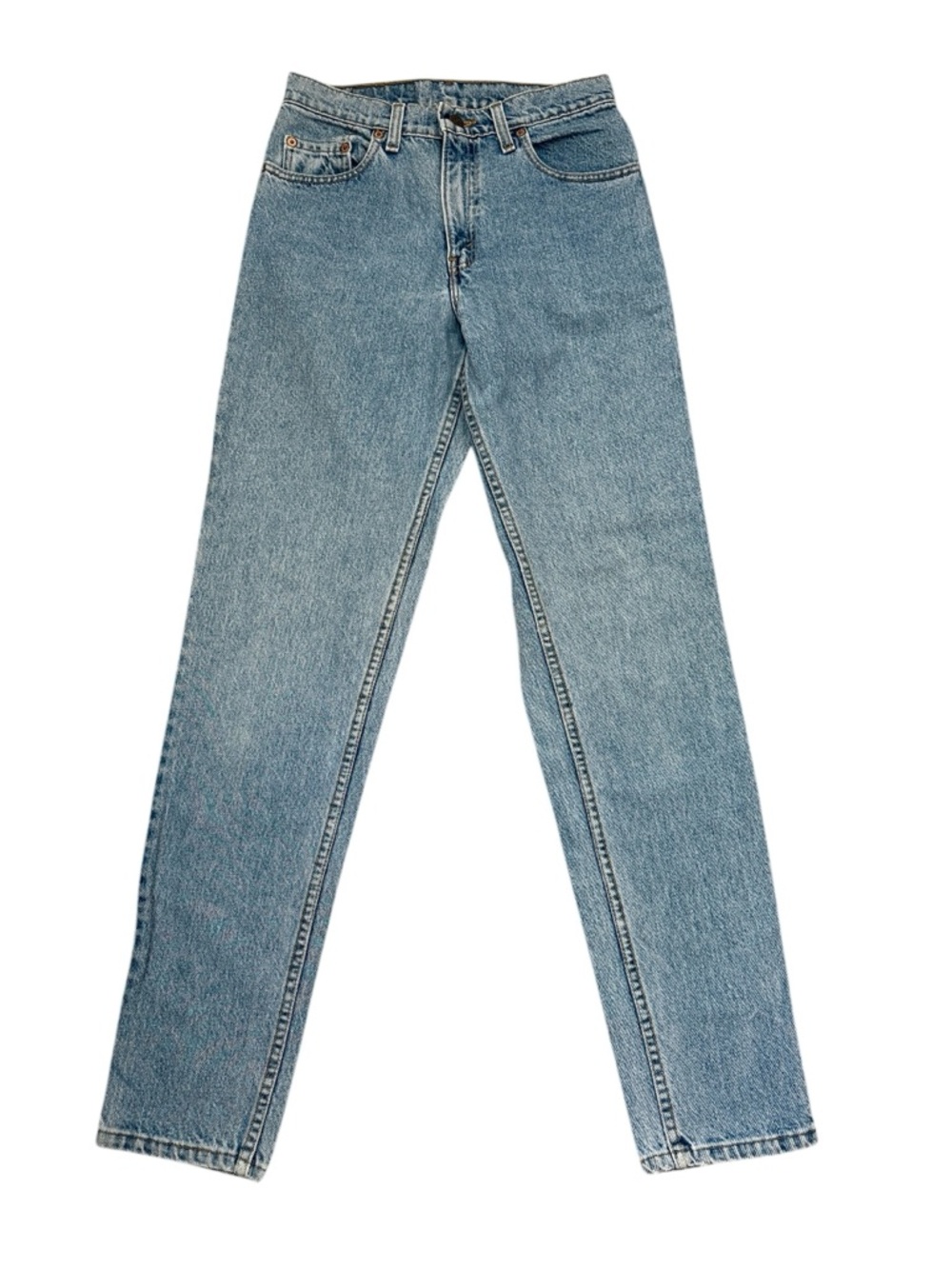 Vintage Levi’s 532 Made USA High Rise Tapered Mom Jeans 7L 26x32 90s Blue Cotton